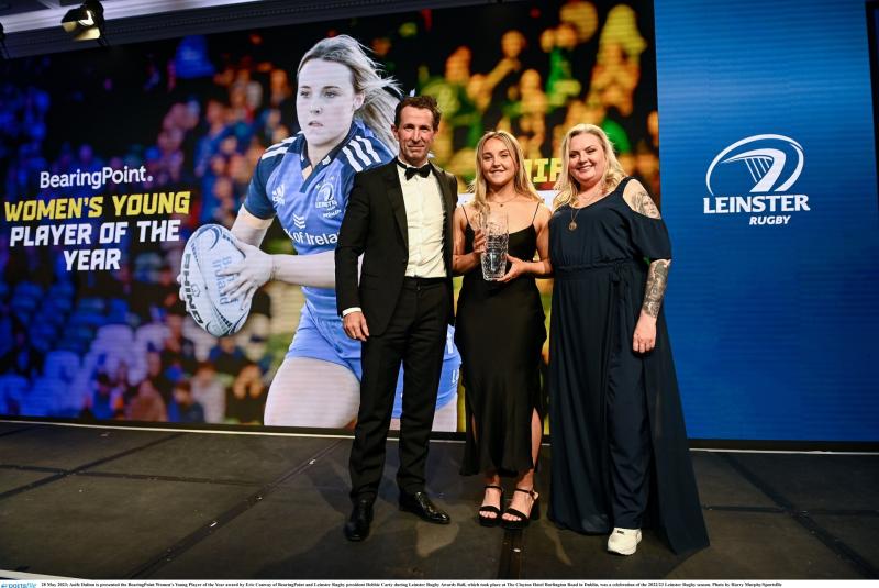 Prestigious rugby award for Offaly woman