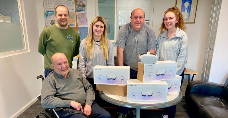  RehabCare Dundalk members experience virtual reality technology