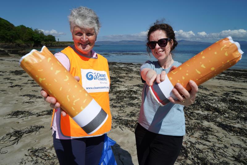 Clean Coasts launches a new campaign in Louth tackling smoking related