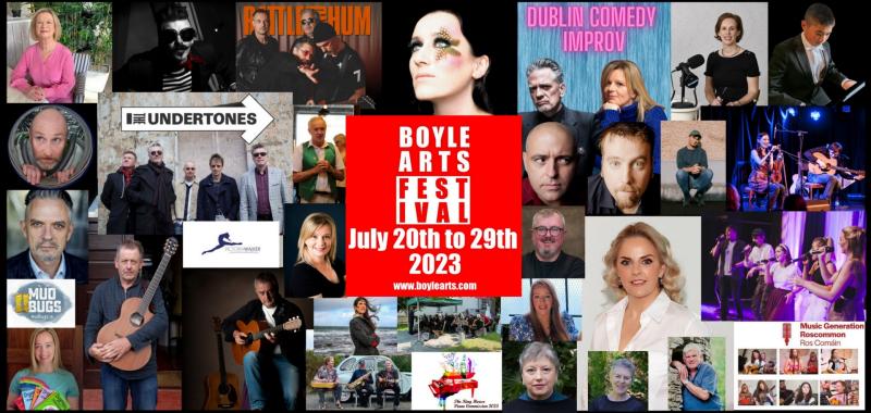 Boyle Arts Festival – More tickets on sale from today Thursday, June 1st