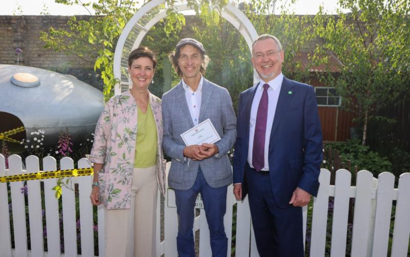 Waterford garden designer wins bronze medal at Bord Bia Bloom