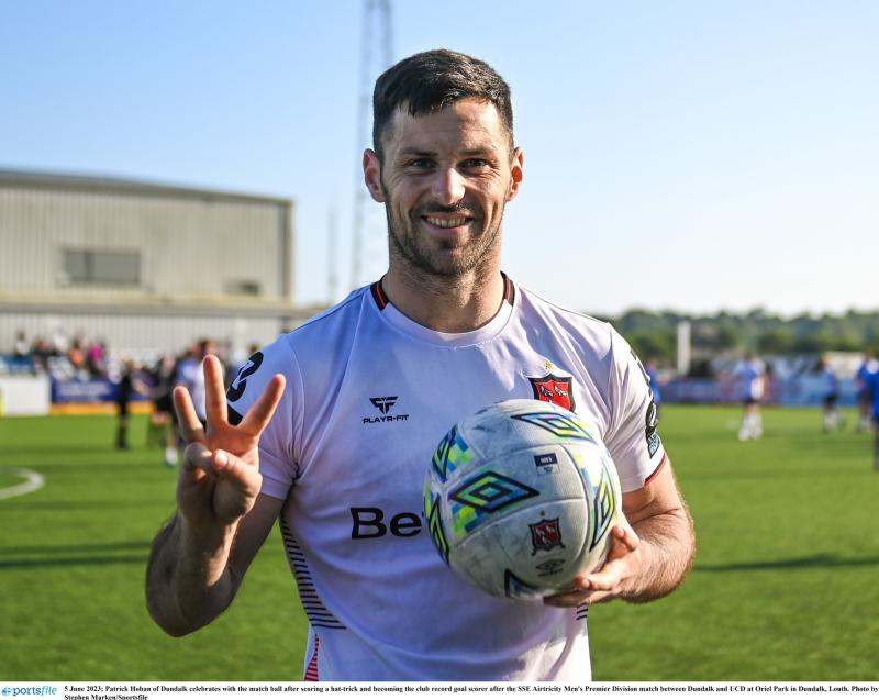 Pat Hoban becomes club's all time leading goal scorer as Dundalk defeat UCD