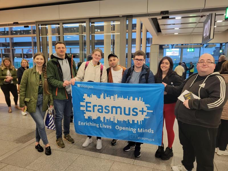 FET Centre Drumshanbo adult learners participate in the Erasmus+ Programme 