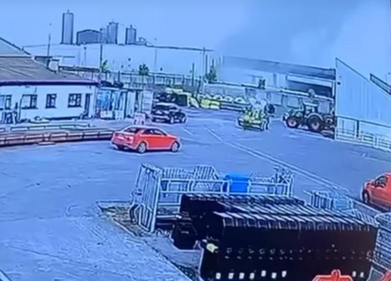 Watch: Midlands business posts images of 'mini tornado'