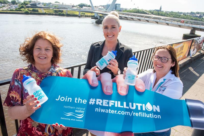 Mayor encourages everyone in Derry to ‘Join the Refillution’