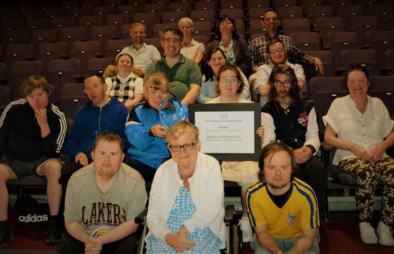 Dundalk's Encore  Productions win Irish Healthcare Centre award