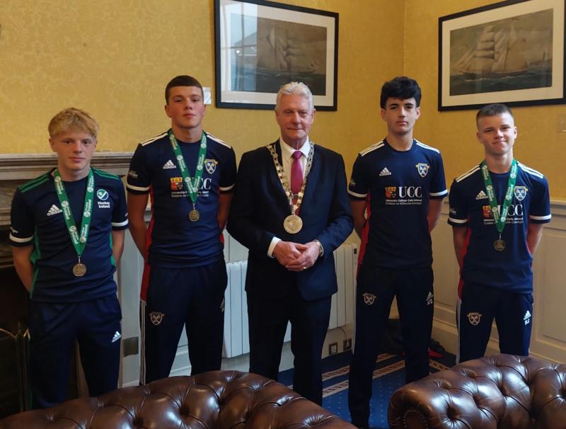 Mayoral reception for Waterford Hockey Club following successful season
