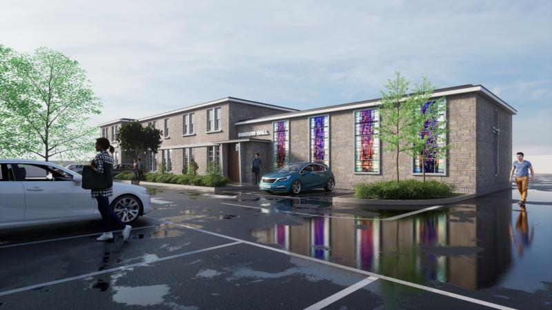 Carlow County Council, in partnership with Carlow Community Enterprise Centres, is proposing to convert the property into a Community & Enterprise Centre 