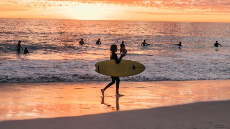 Sunset beach