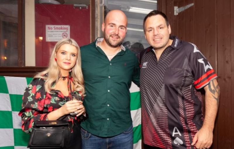 In Pictures: St Naul's host World Darts Champ Adrian Lewis in O'Neill's Bar