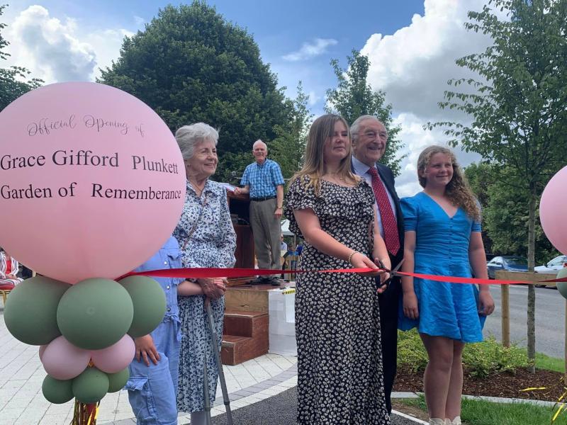 MidLouth Dunleer's Grace Gifford Garden officially opened Ireland Live