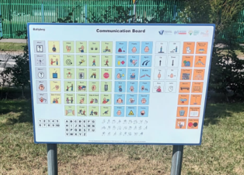 Communication boards for non-verbal children rolled out at Waterford playgrounds