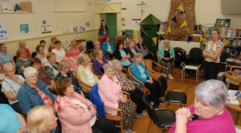 Age Friendly Roscrea host well attended and informative health talk 