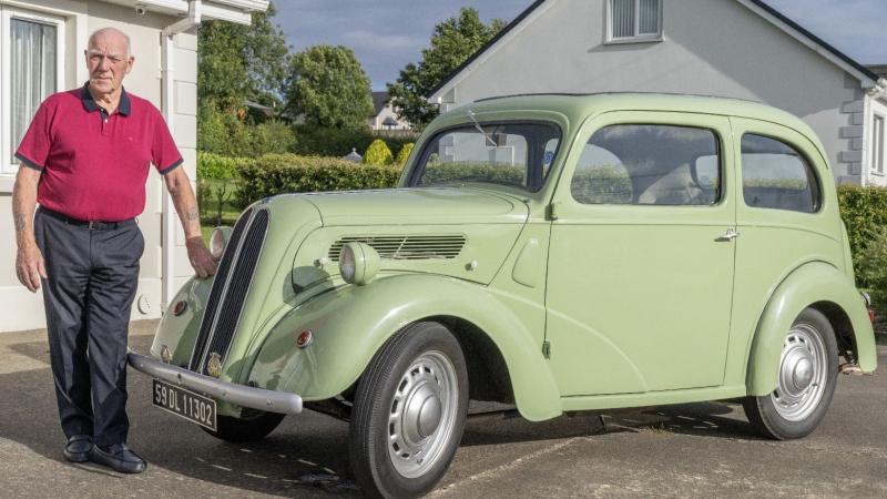 An extra special birthday for Donegal Hospice car winner Peter Browne