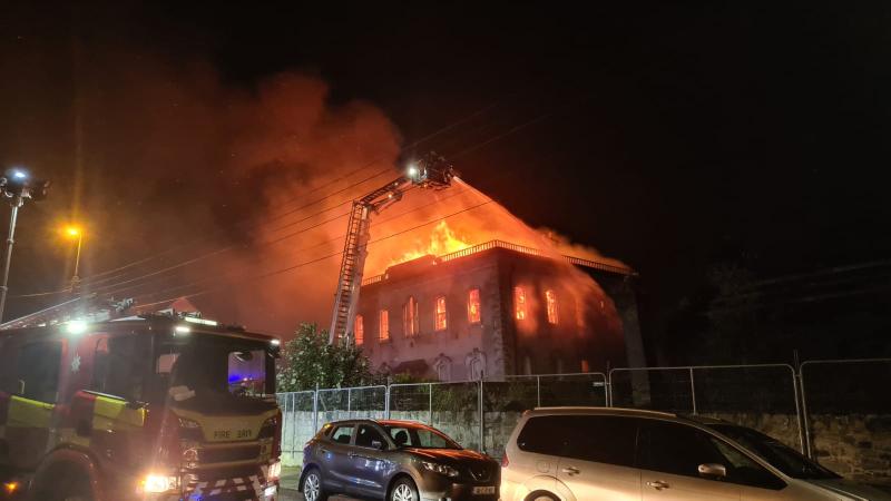Damage assessment to begin on historic Limerick building after fire