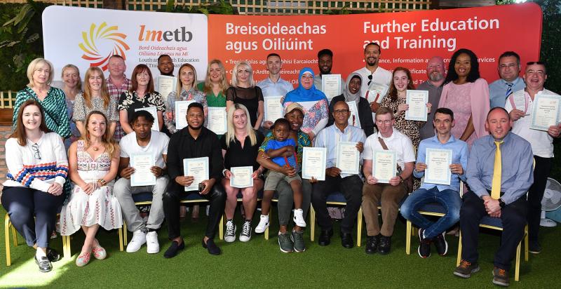 VTOS learners Dundalk celebrate  achievements at awards ceremony