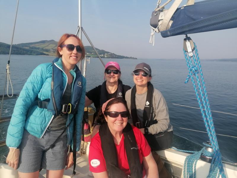 Derry women to sail around Ireland for Children In Crossfire