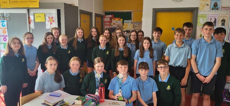 Offaly school celebrates a successful year of sport 