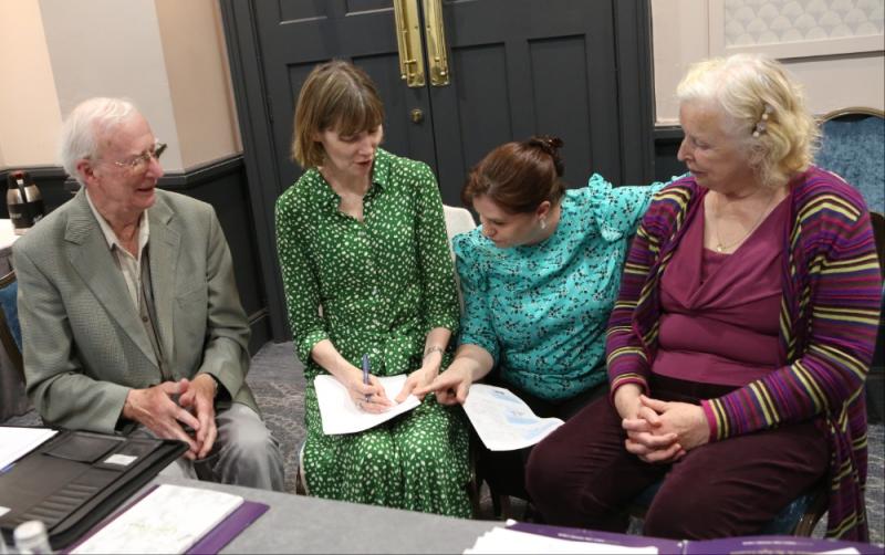 ASI Family Carer Training Tutor Julie Greene with Course Participants
