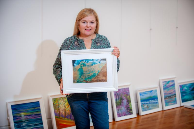 Ballybofey Artist Veronica Maguire exhibits in Strabane 