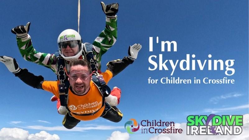Derry's Monica McGuigan skydiving for Children in Crossfire