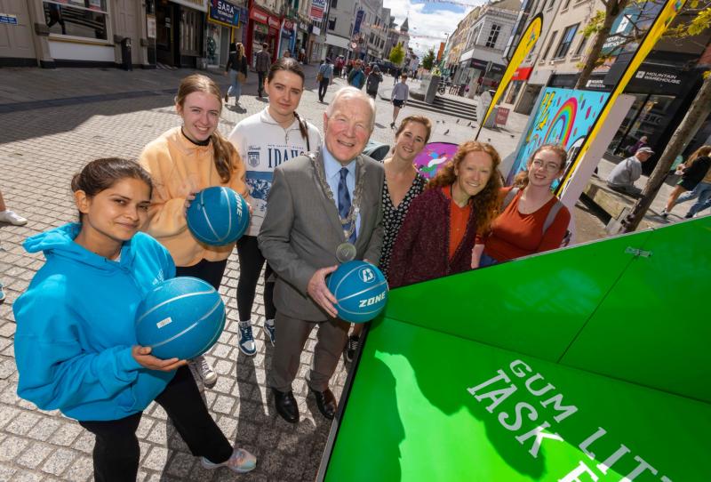 Gum litter taskforce hits the streets in Waterford 