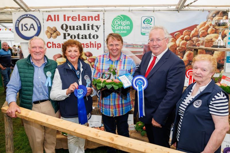 Leitrim winner of the Bord Bia National Potato All Ireland