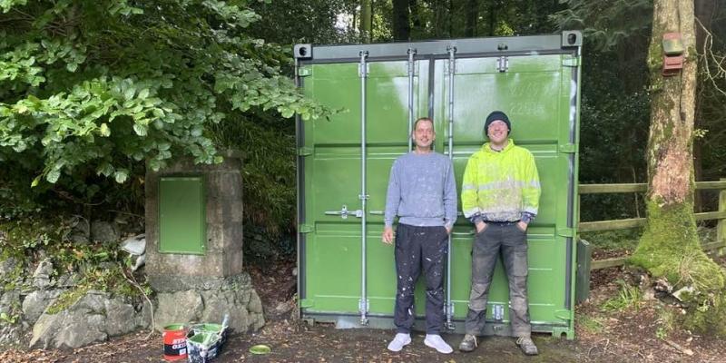 Ballybofey brothers restore vandalised Gort Scith picnic area