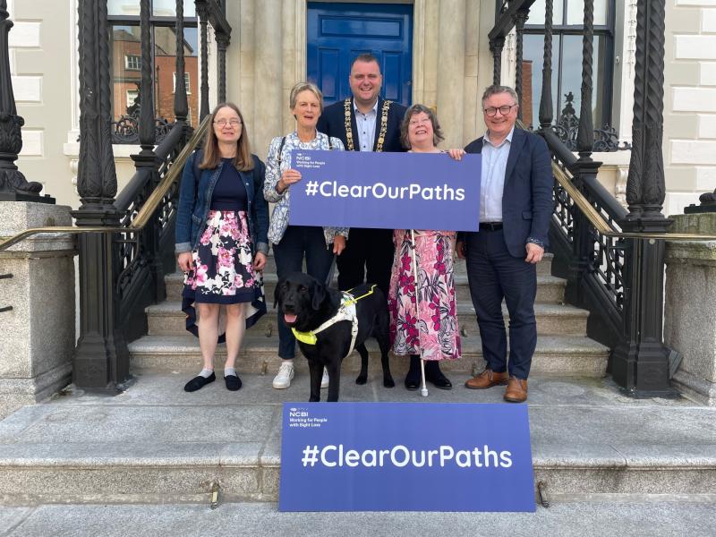 Blind or vision impaired community calls on dog owners to clean up and Clear Our Paths