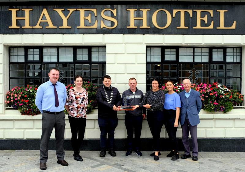 Hayes Hotel in Thurles wins Best Presented Business Premises!
