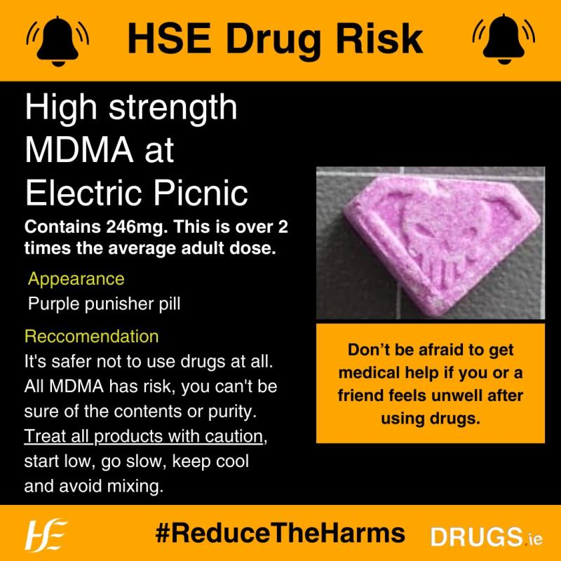 HSE issues drug alert over high strength 'Punisher pills'