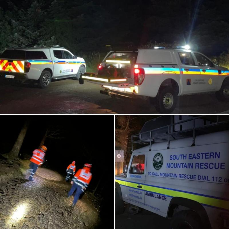 Laois Civil Defence helped rescue family in Slieve Blooms at the  weekend