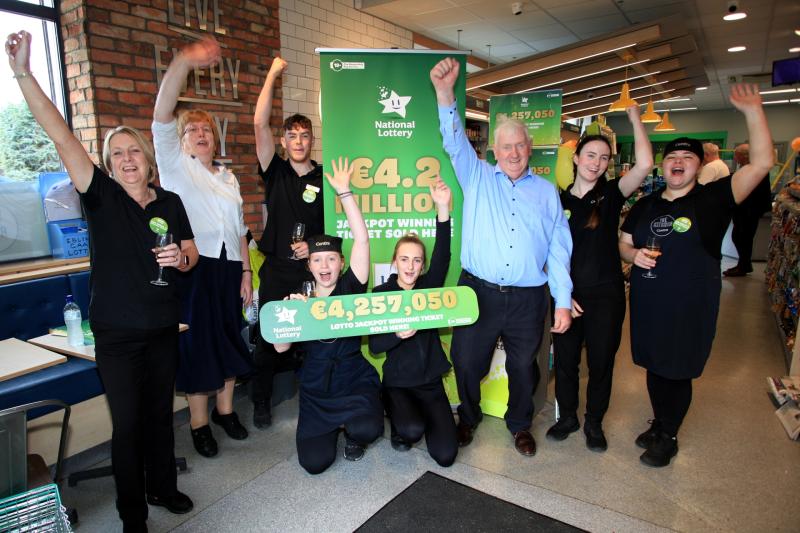 Leitrim family syndicate come forward to claim Lotto prize worth over €4.2 million
