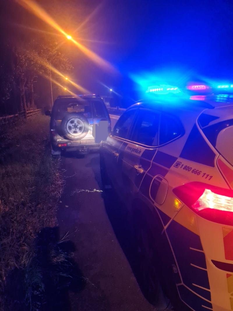 Dundalk gardai arrest disqualified driver travelling at 112km/hr in an 80km/hr zone