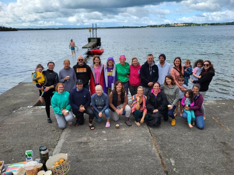 Midlands women take the plunge in Longford school fundraiser