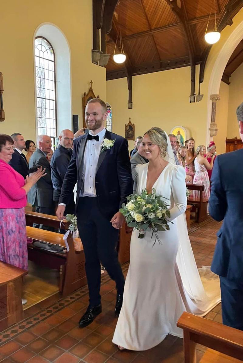 Wedding bells ring for long serving Longford GAA club player and his beautiful bride