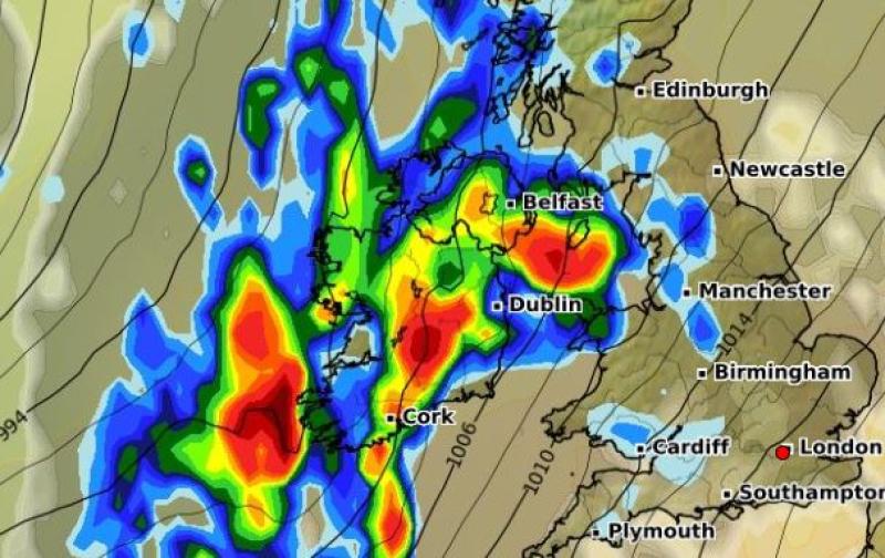 Series of weather warnings issued with intense weather set to hit parts of Ireland