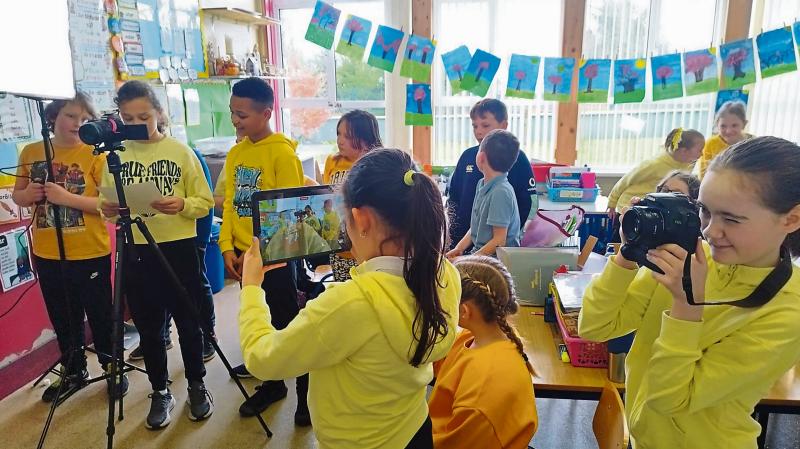 Ground-breaking filmmaking workshops in Longford schools