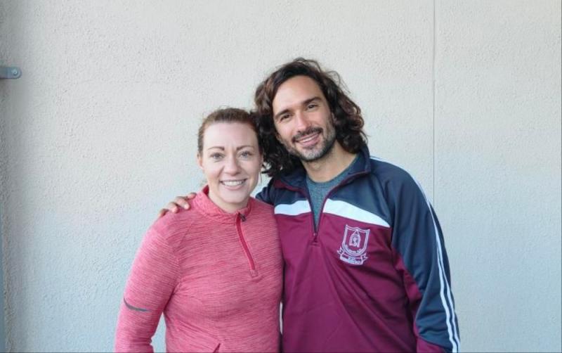 Body Coach Joe Wicks dropped into a school in Carlow on his tour across the country