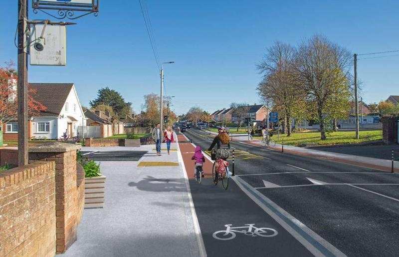 Update issued on cycle lane plan for busy Limerick road