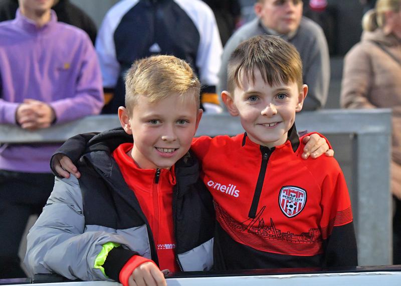 IN PICTURES: Derry City fans watch their team dominate UCD at the
