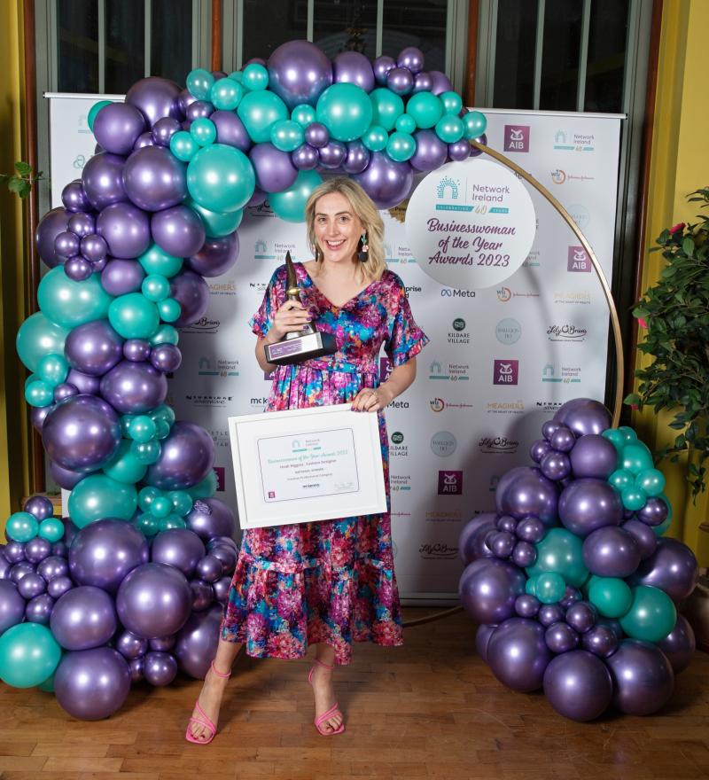 Tipperary fashion designer honoured at Network Ireland awards