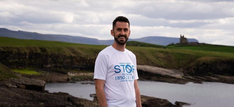Leitrim NS supports Liam Cox in aid of North West STOP 