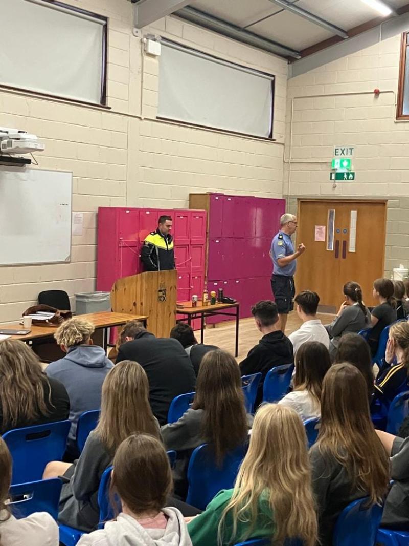 Positive reaction from Kilkenny College students to garda engagement event 