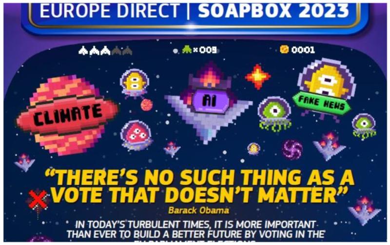 Have your say at Europe Direct Soapbox in Waterford 