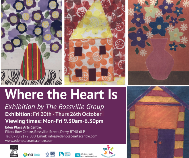 Western Trust Rossville Group Day Opportunities launch &lsquo;Where The Heart Is&rsquo; art exhibition