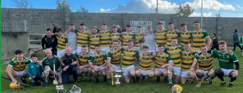 Ballinamere celebrate welcome success as amalgamated outfit go down