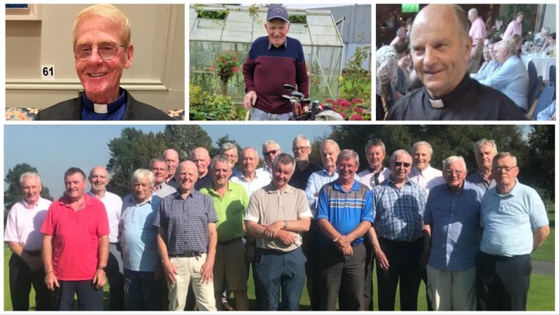 Old friends gather at Longford Golf Club to reminisce about times past at old Moyne Latin School
