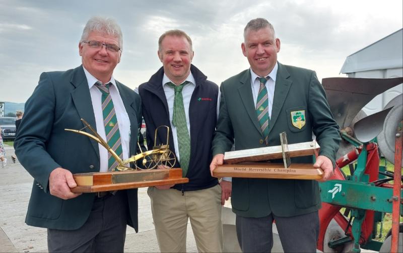 Carlow man Eamon Tracey retains his title at the World Ploughing Championships