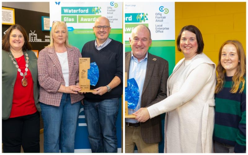 Two local Waterford businesses earn Glas Awards for their green principles